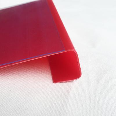 China Easy Installation Custom Color Warehouse Listing Plastic Label Holder Data Strip for sale