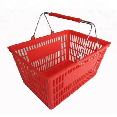 China Durable Collapsible Handle Mesh Collapsible Plating Basket For Picnic for sale