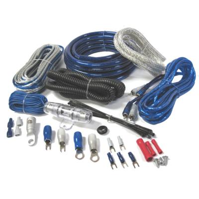 China Industry High Performance 4 Meter Car Amplifier Wiring Kit Amp Install 4 Meter Power Wire Kit for sale