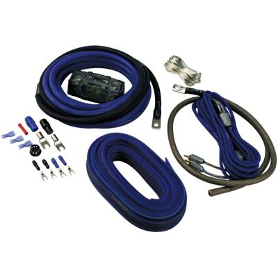 China Industry 0 GA Amplifier Wiring Kit 2 Channel 4 Channel Rca Cable Car Amp Installation Audio Wiring Kit for sale