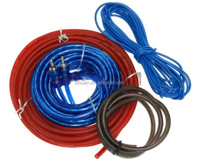 China High Quality New Car Audio Cable Car Speaker Amp Wiring Harness Kit for sale