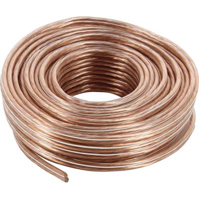 China Bare 16AWG OFC Copper Speaker Home Theater High End Audio Cable Car Speaker 14 12 Wire for sale