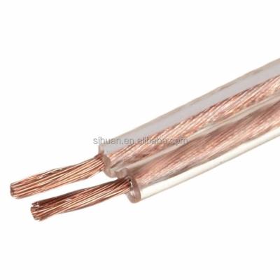 China A.W.G. Flat Cable Flat Wire Speaker Wire of 18 high performance copper speaker cable for sale