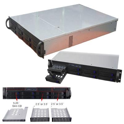 China computer server case hotswap server chassis data storage server case NP-S208650 for sale