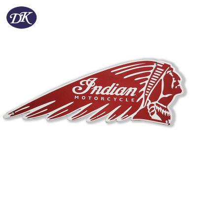 China EU Retro Style Motorcycle Best Seller Gasoline Customized Enamel Porcelain Signs for sale