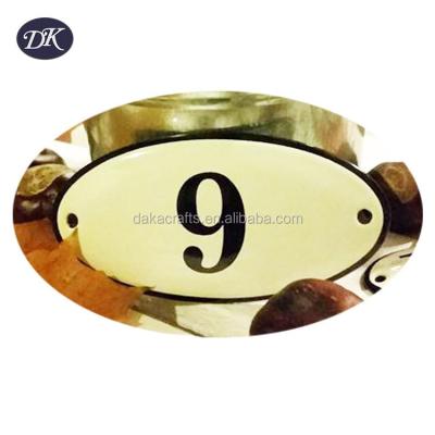 China Low Price New Product Indication Sign Plate Rustic Finish With Vitreous Enamel for sale