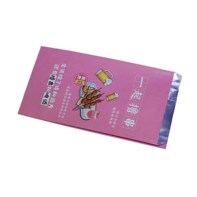 China Custom Printed Aluminum Foil Paper Bags Factory Price Finest Recyclable Supply Directly For BBQ for sale