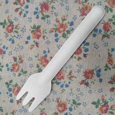 China Wholesale Compostable Paper Cutter Fork Spoon And Spoon Set For Paper Tableware Paper Supply Cutlery for sale