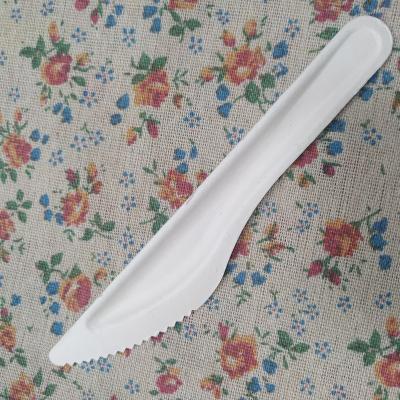 China Cutlery Paper Wrapped Knife Fork Compostable Eco - Friendly Paper Spoon Individually for sale