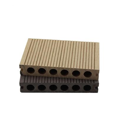 China Environmental Protection Outdoor Wall Round Sounding Hot Selling Wood Plastic Flooring Moisture-Proof Professional Manufacture for sale