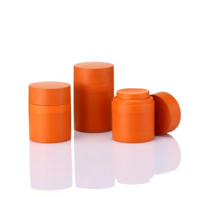 China 30 50 100gRound Eco Friendly Frosted Plastic Cosmetic Jars PP Cosmetic Jar Packaging 100g for sale