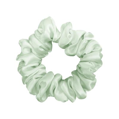 China 100% pure silk scrunchies 16momme 16momme 2.5cm 100% mulberry silk mint à venda