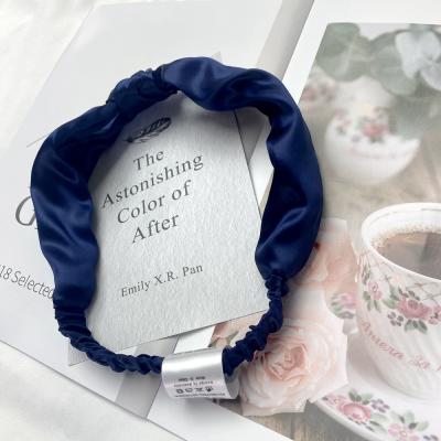 Chine Custom Hair Decoration Headbands 100% Pure Silk Headband Hair Ties For Girls à vendre