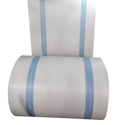 China Color Tubular Sack Rolling PP Woven Bag PP Woven Fabric Roll Fabric Recyclable For PP Woven Bag for sale