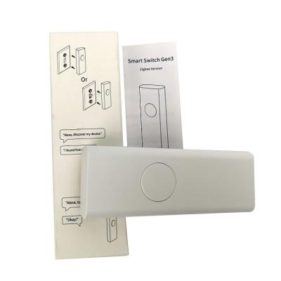 China Hot Sale OEM BLE Zigbee Duo Detachable Mode Home Electric Smart Switch 3RALSS09Z for sale