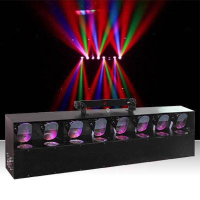 China LED 8-scan stage effect  light ,led disco dj lights ,bar ktv show lights for sale