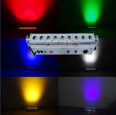 China 9pcs led battery&wireless dmx bar light  stage wall led washer lights for sale