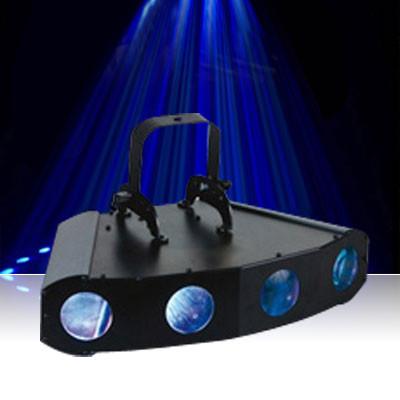 China LED 4 head flash light stage effect dmx sounds lights 108pcs 5mm high brightness leds for sale