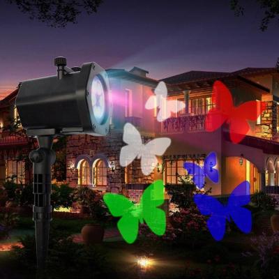 China Resort Park Outdoor Waterproof Projector Lamp Outdoor Decoration Holiday Lights Outdoor Waterproof Effect Colorful Stage for sale