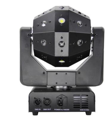 China New 16pcs 3w 3in1 led moving head beam  ktv disco dj culb bar  lighting R&G laser lights for sale