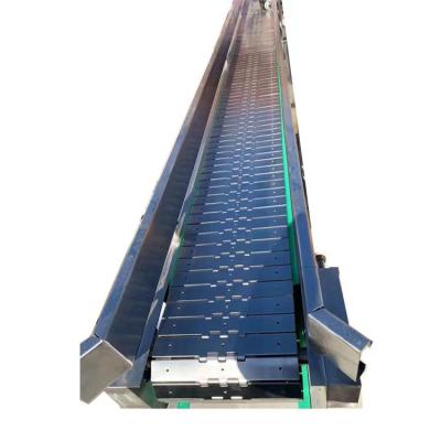 China PVC Chain Conveyor Fire Resistant Industrial Flat Surface Chain Conveyor for sale