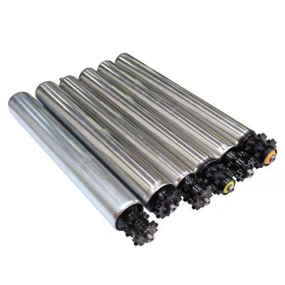 China Building Material Stores Stainless Steel Idler For Roller Conveyor Galvanized for sale