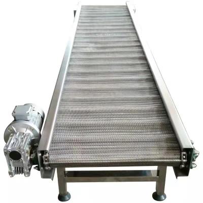 China New Heat Resistant Portable Conveyor Chains High Level Net Chain Conveyor for sale