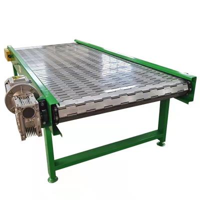 China Building Material Stores Heavy Stainless Steel Chain Plate Conveyor Water Chain Plate Conveyor Washable Conveyor for sale