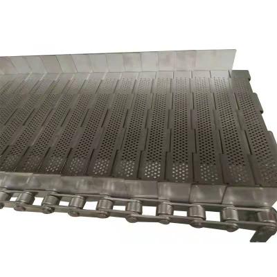 China New Style Large Load Capacity Conveying Heavy Chain Plate Cheap Chain Mesh Conveyor Belt Plate for sale