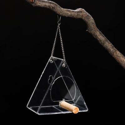 China Top Quality Automatic Acrylic Outdoor Bird Hanging High Feeders for sale