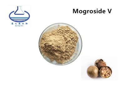 China Mogroside V 25% 80% Pure Monk Fruit Extract Sweetener Brown Fine Powder for sale