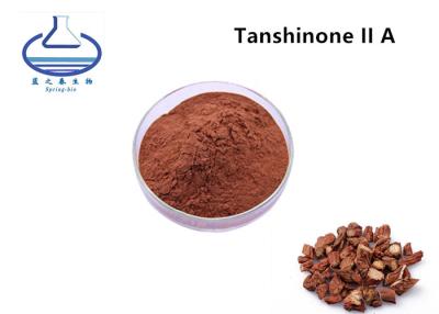 China Salvia Miltiorrhiza Red Sage Root Powder Tanshinone II A 20% for sale