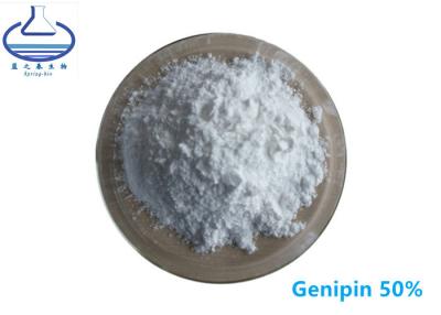 China CAS 6902-77-8 Gardenia Extract Powder 50% Food Grade Genipin For Health for sale