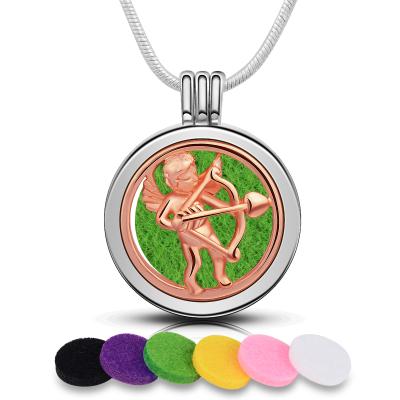 China Fashionable Merryshine Lettering Pendant Jewelry Accessories Hollow Circle Customized Ladies Necklaces for sale