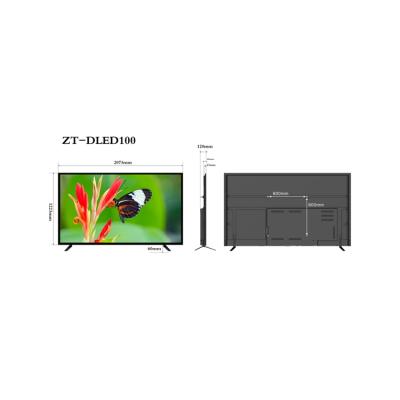 China Hot Sale 3d Android Television Studio Equipment Home Big Screen Curved Surface Televisions > 70inches for sale