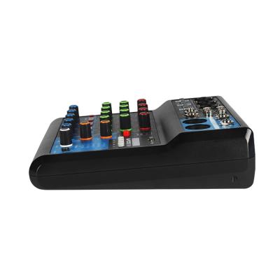 China Sound Mix Console Soundcraft Blue Multichannel Audio Stereo Add-on Usb 8 Channel Top Quality Tooth Audio Mixer for sale