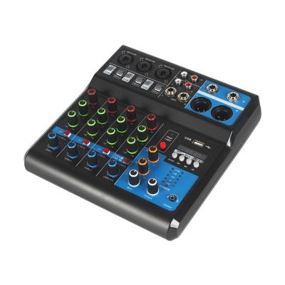 China Sound Mix Console Blue Tooth Factory Direct Power Digital Mixer Powered Small Mini Multifunctional Audio Mixer for sale