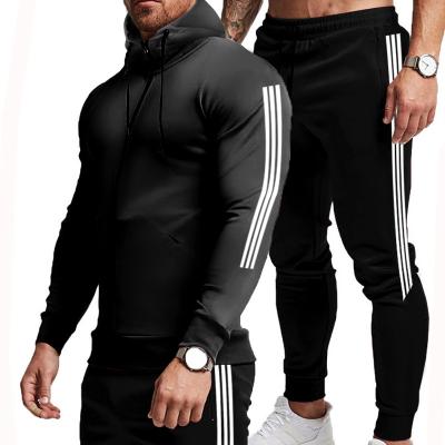 China Casual Wholesale Breathable Warm Training High Quality Fashion For Men's Hoodies Jogging Tracksuit Suits for sale