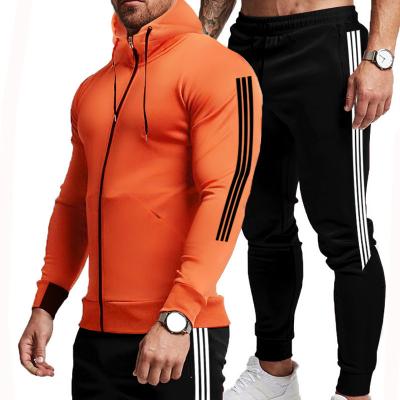 China Casual Zipper Full Breathable Hot Sale Unisex Fashion For Mens Hoodies Custom Made Tracksuit for sale