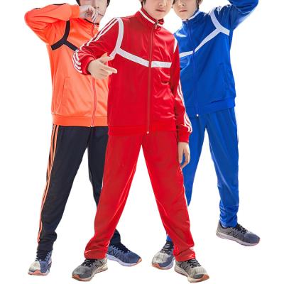 China Factory Price Kids Casual High Quality Boys Sports Clothing Sets Kids Costume Soccer Tracksuit for sale