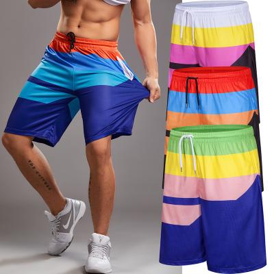 China QUICK DRY custom made white basketball shorts uniforms sports joggers mens casual shorts wholesale for sale