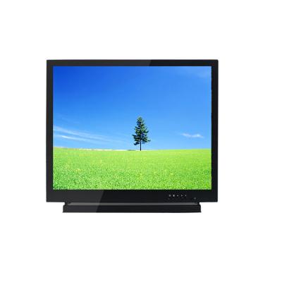 China Loudspeaker Security Camera VCR Tft LCD Display 17 Inch Hd MI Bnc ​​CCTV Monitor for sale