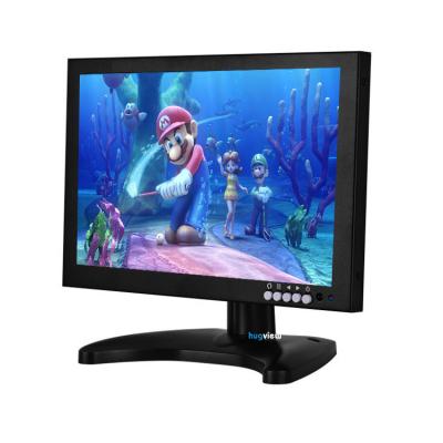 China Speaker Security Show IPS Panel 1280*800 10 Inch CCTV LCD Monitor With VGA AV Bnc Hd Input for sale