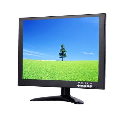 China Speaker CCTV Display Screen Security System Surveillance 10 Inch Led CCTV Monitor With AV Hd Bnc Inputs for sale