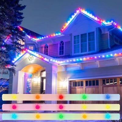 China Lighting Decoration Led Christmas New Pixel 12V 24V IP68 Wifi Controller Home Listing Waterproof Decoration Led Dot Light Rgbw for sale