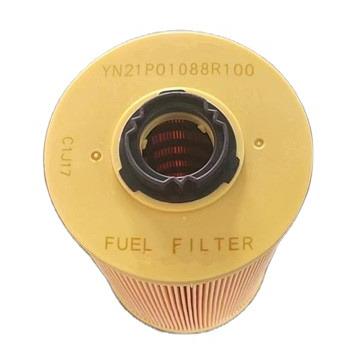 China Best Filter System Engine Parts The OE Lube Oil Filter Cartridge Fuel Filter YN21P01088R100 FF5786 P502463 BF7983 For Kobelco for sale