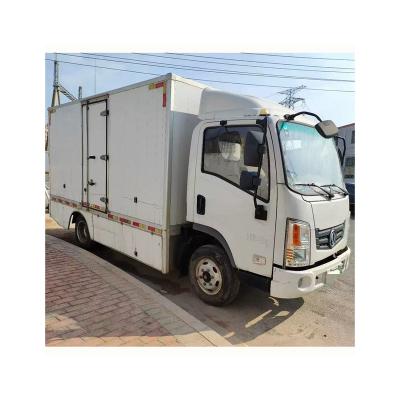 China Hot Sales Wheel DongFeng Electric Cargo Van With Multifunction Steering < 4L for sale