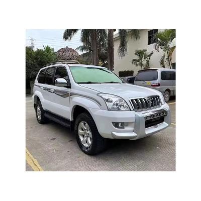 China Double Cabin Vx Emission Standard Euro III Steering Wheel SUV Multifunctional White Used Cars Toyota Prado 4000 2009 for sale