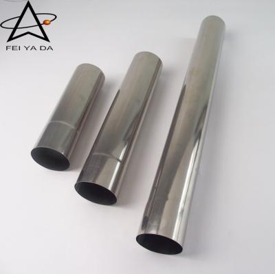 China Easy To Weld Thin Round Wall Stainless Steel Product Tube 201 Straight Seam Welded Tube for sale