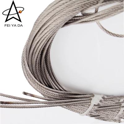 China No Cracks Cross/Longitudinal Popular Wire Rope Rod Stainless Steel Wire Rope Display Poster Hanger Accessories for sale